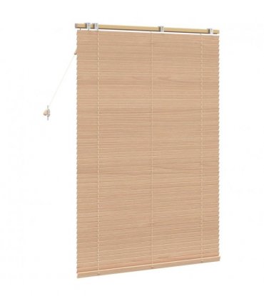 vidaXL Venetian Blind Oak Look 105 x 160 cm 35 mm Solid Paulownia Wood
