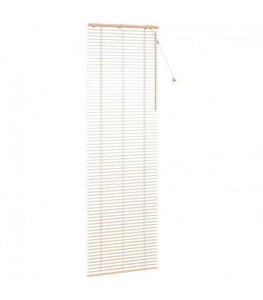 vidaXL Venetian Blind Oak Look 80 x 250 cm 35 mm Solid Paulownia Wood