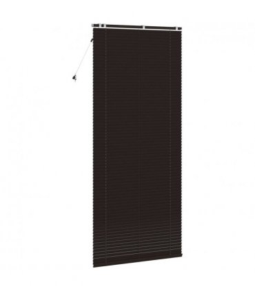 vidaXL Venetian Blind Dark Brown 120 x 250 cm 35 mm