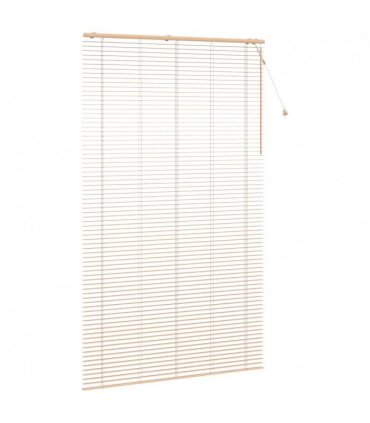 vidaXL Venetian Blind Oak Look 155 x 250 cm 35 mm Solid Paulownia Wood