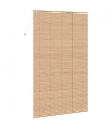 vidaXL Venetian Blind Oak Look 155 x 250 cm 35 mm Solid Paulownia Wood