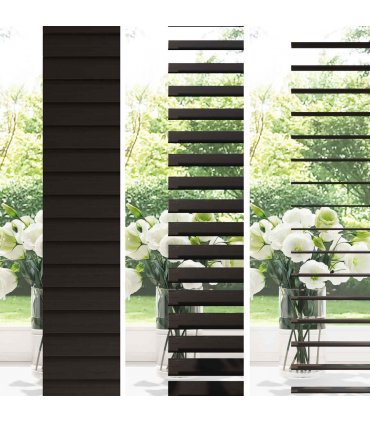vidaXL Venetian Blind Dark Brown 160 x 130 cm 35 mm