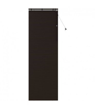 vidaXL Venetian Blind Dark Brown 75 x 250 cm 35 mm