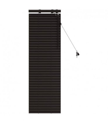 vidaXL Venetian Blind Dark Brown 50 x 130 cm 35 mm