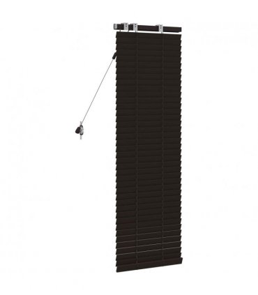 vidaXL Venetian Blind Dark Brown 50 x 130 cm 35 mm