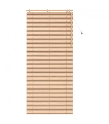 vidaXL Venetian Blind Oak Look 110 x 250 cm 35 mm Solid Paulownia Wood