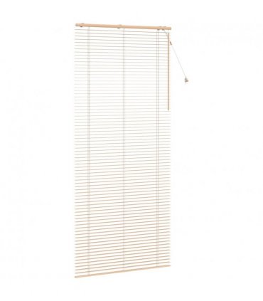 vidaXL Venetian Blind Oak Look 110 x 250 cm 35 mm Solid Paulownia Wood