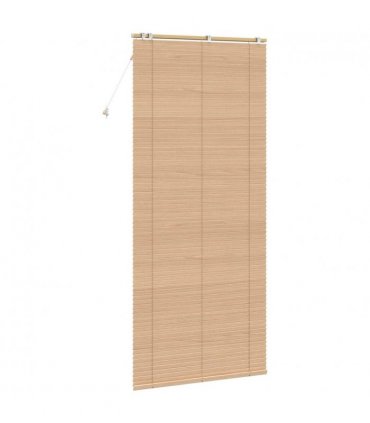 vidaXL Venetian Blind Oak Look 110 x 250 cm 35 mm Solid Paulownia Wood