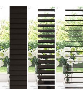 vidaXL Venetian Blind Dark Brown 125 x 160 cm 35 mm