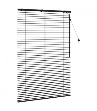 vidaXL Venetian Blind Dark Brown 110 x 160 cm 35 mm