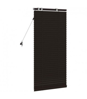 vidaXL Venetian Blind Dark Brown 65 x 130 cm 35 mm