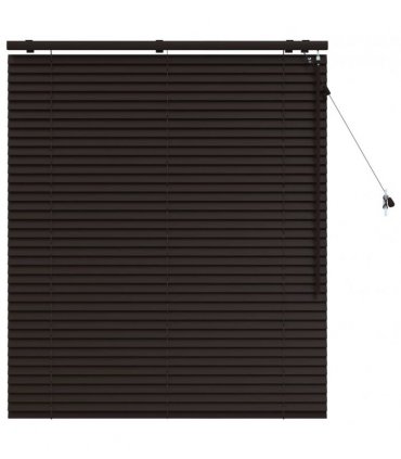 vidaXL Venetian Blind Dark Brown 100 x 130 cm 35 mm