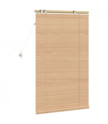 vidaXL Venetian Blind Oak Look 70 x 130 cm 35 mm Solid Paulownia Wood