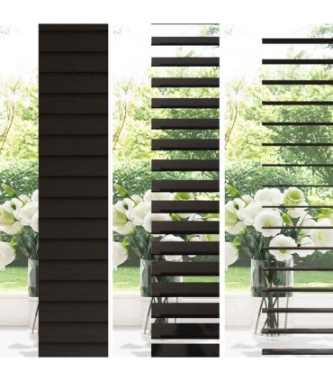 vidaXL Venetian Blind Dark Brown 65 x 250 cm 35 mm