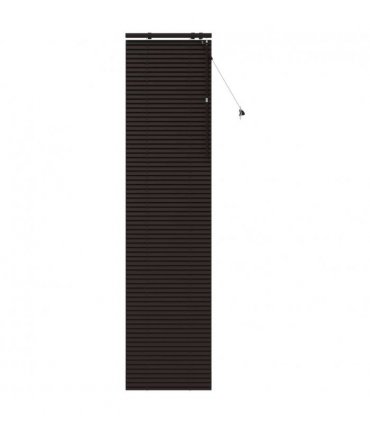 vidaXL Venetian Blind Dark Brown 65 x 250 cm 35 mm