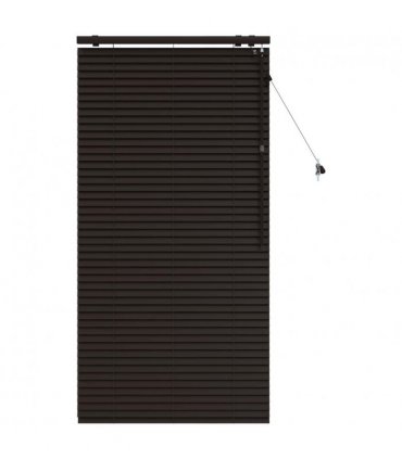 vidaXL Venetian Blind Dark Brown 75 x 160 cm 35 mm