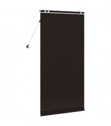 vidaXL Venetian Blind Dark Brown 75 x 160 cm 35 mm