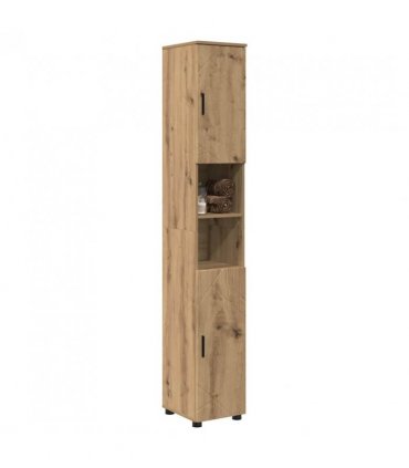 vidaXL Bathroom Cabinet with Storage Artisan Oak 30 x 35 x 192 cm