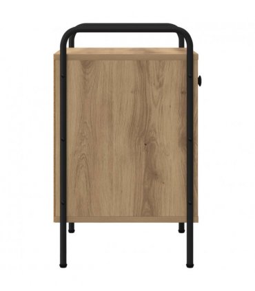 vidaXL Bedside Cabinet Artisan Oak 35 x 36.5 x 61 cm Engineered Wood