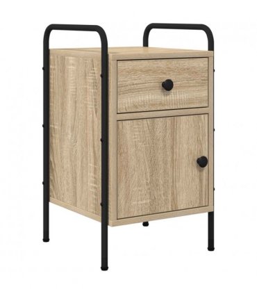 vidaXL Bedside Cabinet 2 pcs Sonoma Oak 35 x 36.5 x 61 cm