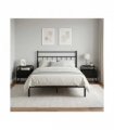 vidaXL Bedside Cabinet 2 pcs Black Oak 40 x 39.5 x 40 cm