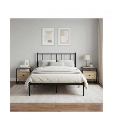 vidaXL Bedside Cabinet 2 pcs Sonoma Oak 40 x 39.5 x 40 cm
