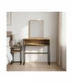 vidaXL Dressing Table Artisan Oak 81 x 40 x 131 cm Engineered Wood