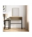 vidaXL Dressing Table Sonoma Oak 81 x 40 x 131 cm Engineered Wood