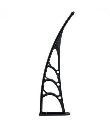 [Same Code：87203302]HT-100 x 80 Household Application Door & Window Rain Cover Eaves Canopy White & Black Bracket