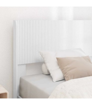 vidaXL Bed Frame with Storage and Headboard White 90 x 200 cm — V0672245748