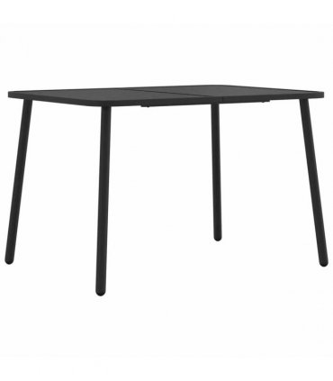 vidaXL Dining Set 5 pcs Anthracite Steel — Size: 110 x 80 x 71 cm