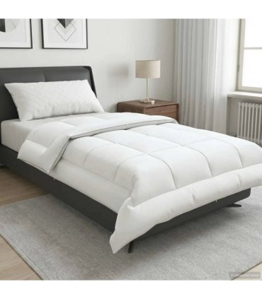vidaXL Duvet 155x200 cm Summer 200 GSM Australian Wool White — Size: 155 x 200 cm