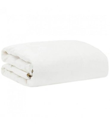 vidaXL Duvet 155x200 cm Summer 200 GSM Australian Wool White — Size: 155 x 200 cm