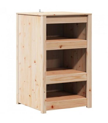 vidaXL Outdoor Kitchen Cabinet MEPPEL 2 pcs Natural Douglas