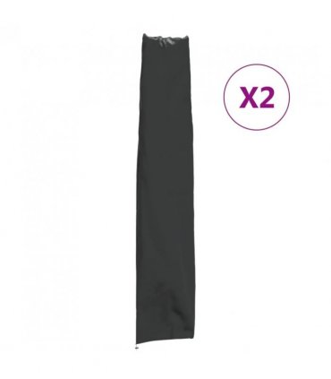 vidaXL Garden Umbrella Covers 2 pcs 170x28/32 cm 420D Oxford Fabric — Size: 170 x 28/32 cm