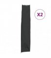 vidaXL Garden Umbrella Covers 2 pcs 136x25/23.5 cm 420D Oxford Fabric — Size: 136 x 25/23.5 cm