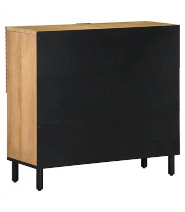 vidaXL Sideboard Brown 80x33x75 cm Solid Wood Mango