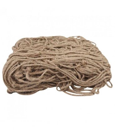 vidaXL Jute Plant Support Netting Natural 1 x 10 m 100% Tossa Jute