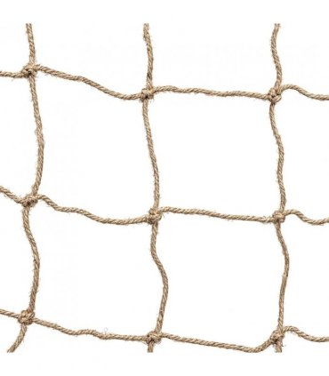 vidaXL Jute Plant Support Netting Natural 1 x 10 m 100% Tossa Jute