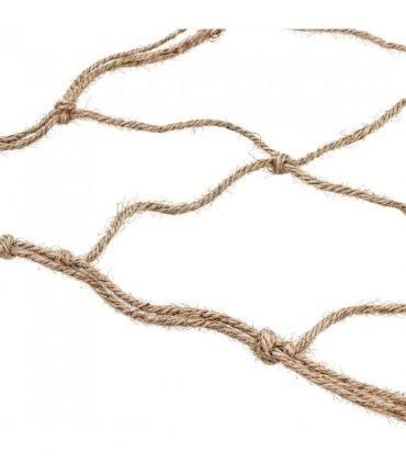 vidaXL Jute Plant Support Netting Natural 1 x 10 m 100% Tossa Jute