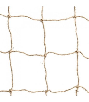 vidaXL Jute Plant Support Netting Natural 2 x 5 m 100% Tossa Jute