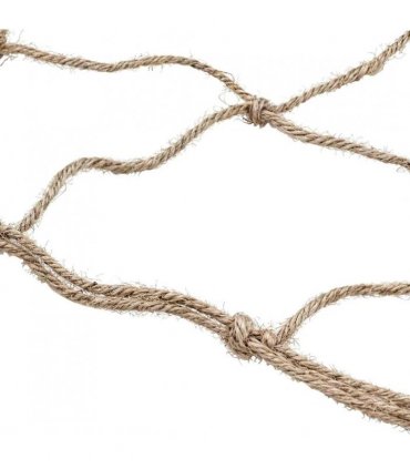 vidaXL Jute Plant Support Netting Natural 2 x 5 m 100% Tossa Jute