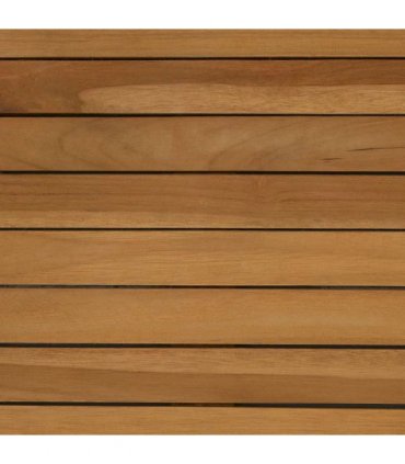vidaXL Table Top Ø 50 x 3.5 Round Solid Teak Wood Natural — Size: Ø 50 cm