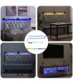 vidaXL LED Strip 110 cm Multicolour PVC — Model: with double LED strip