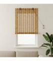vidaXL Roller Blind Brown 100 x 160 cm Reed