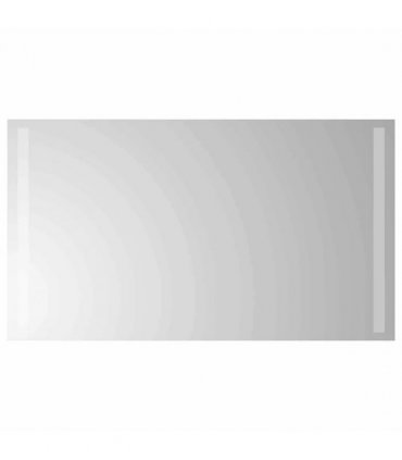 vidaXL LED Bathroom Mirror Transparent 70 x 40 cm Tempered Glass — V0672260088