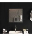 vidaXL LED Bathroom Mirror Transparent 50 x 50 cm Tempered Glass — V0672260094