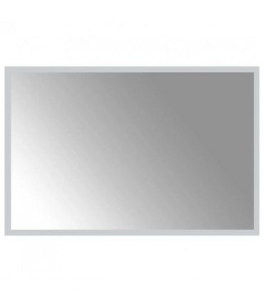 vidaXL LED Bathroom Mirror Transparent 60 x 40 cm Tempered Glass — V0672260097