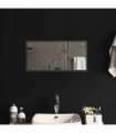 vidaXL LED Bathroom Mirror Transparent 60 x 30 cm Tempered Glass — V0672260099