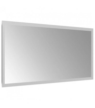 vidaXL LED Bathroom Mirror Transparent 60 x 30 cm Tempered Glass — V0672260099